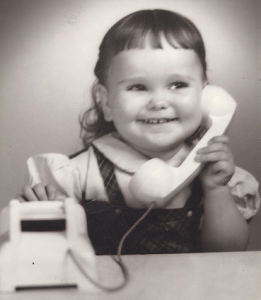 A WBE in the making…Linda Hawkins has vivid memories of shuffling papers and making calls on her toy telephone as a little girl.