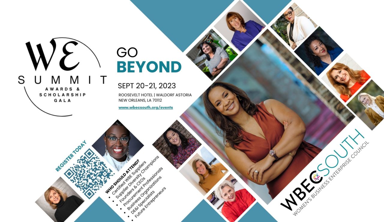 Women's Enterprise (WE) Summit 2023: Go Beyond! - WBEC South
