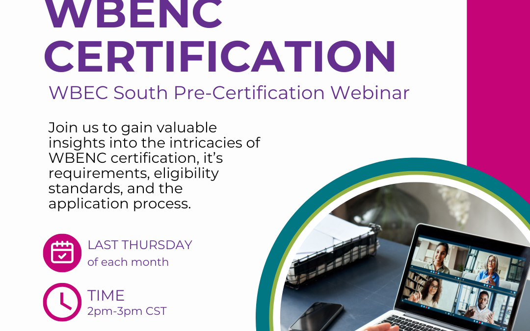 Understanding WBENC Certification – Pre-Certification Webinar