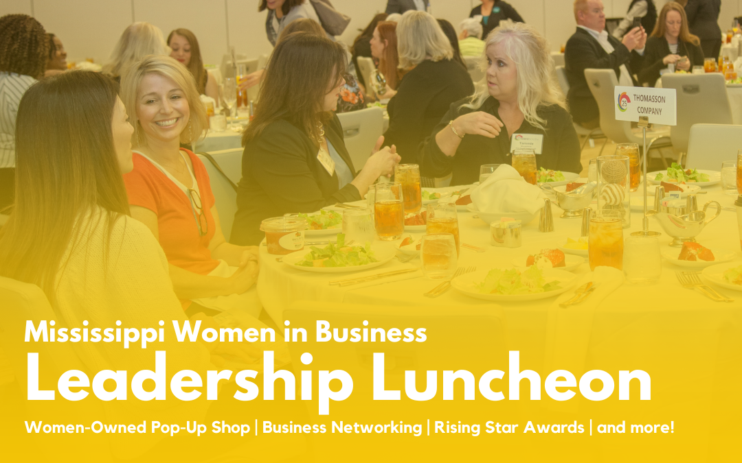 Save the Date: Mississippi Women in Business Leadership Luncheon