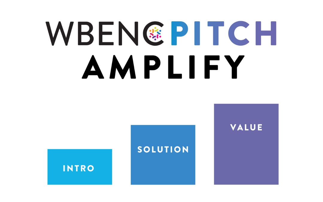 AMPLIFY your VALUE Pitch Competition | 3rd Round, WBENC Finals