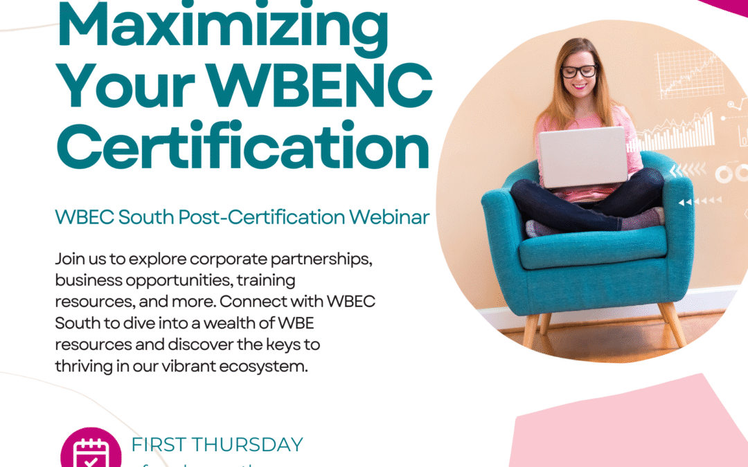 Maximizing Your WBENC Certification