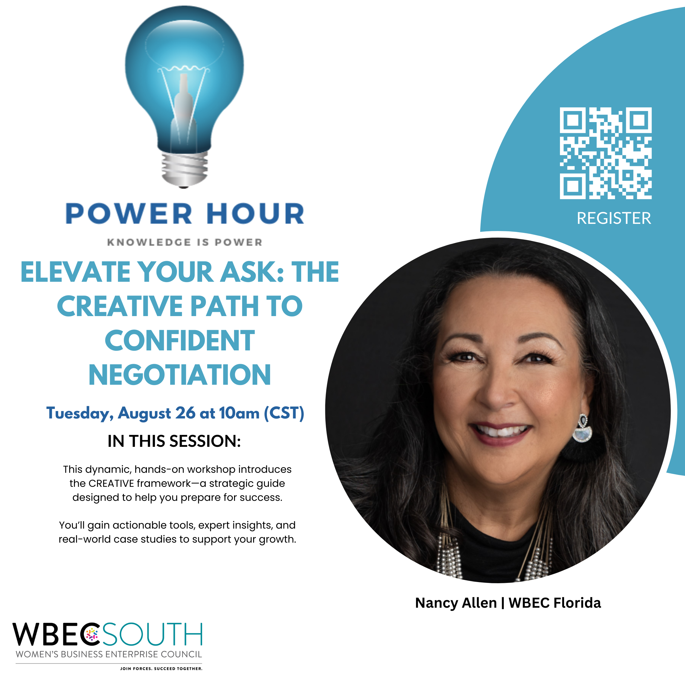 8.26 Power Hour with Nancy Allen Graphic