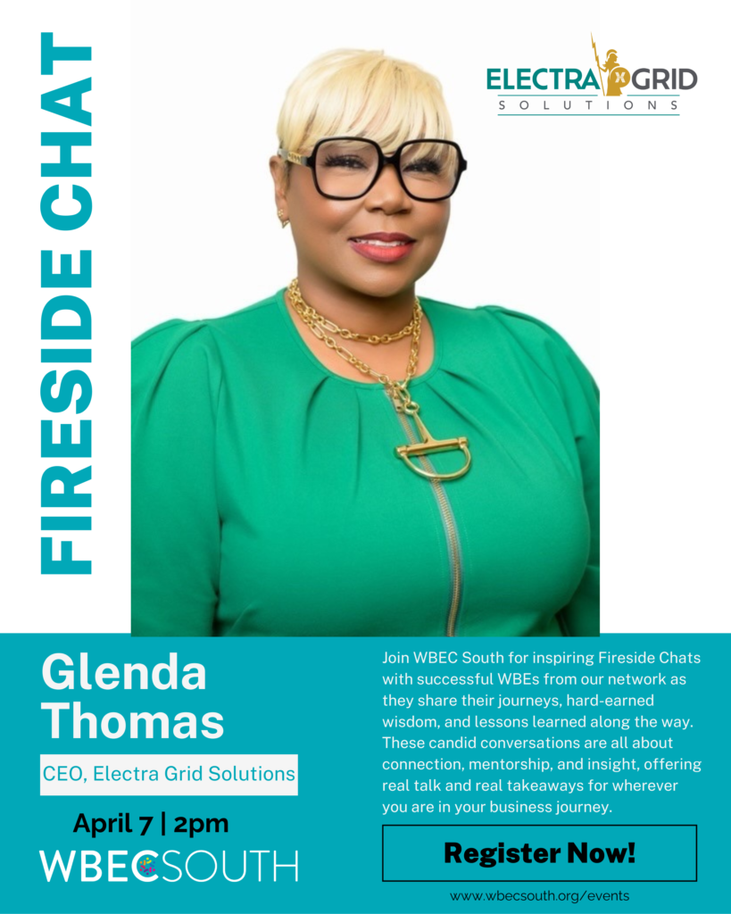 Fireside Chat with Glenda Thomas | April 7, 2026 | 2pm