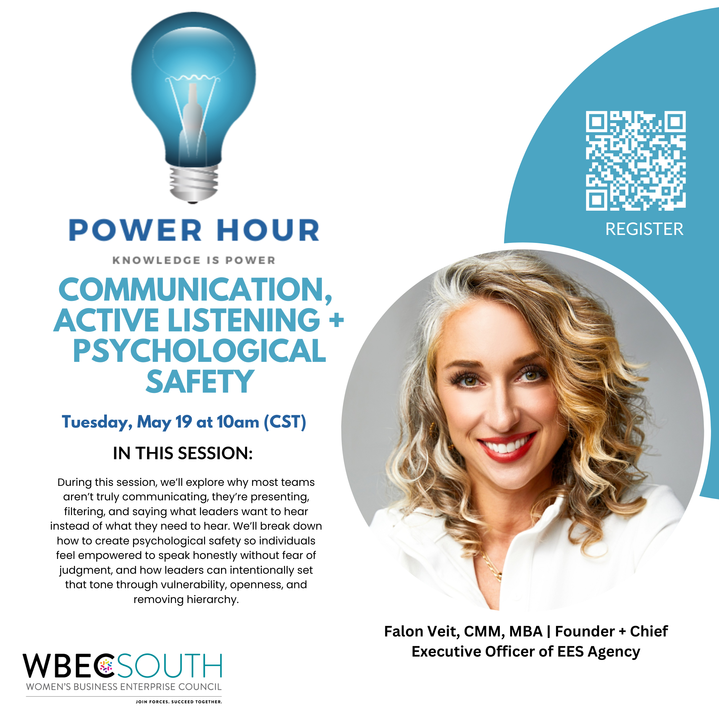 Power Hour | May 19 | 10 am CT